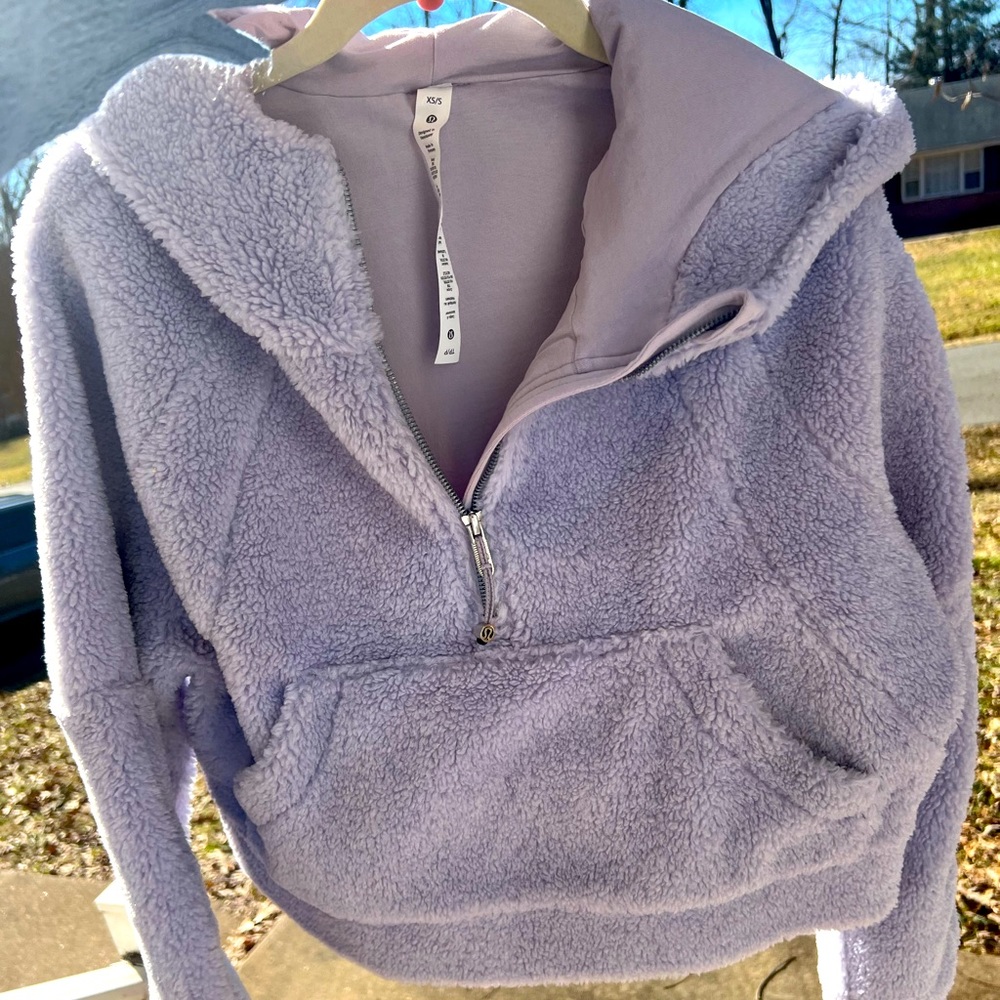 Lululemon Sherpa half zip